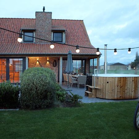 Florentinus Met Hottub, Afgesloten Tuin En Overdekt Terras Veurne Eksteriør billede