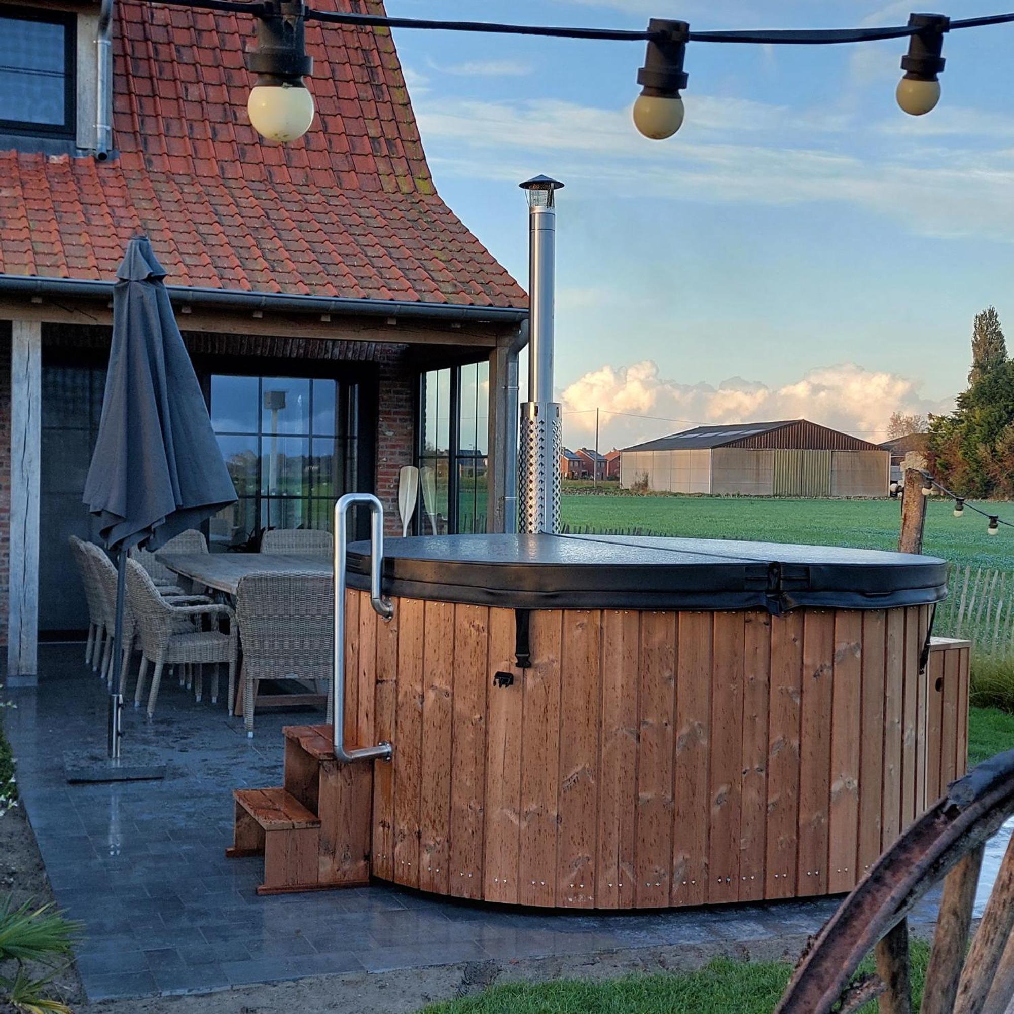 Florentinus Met Hottub, Afgesloten Tuin En Overdekt Terras Veurne Eksteriør billede